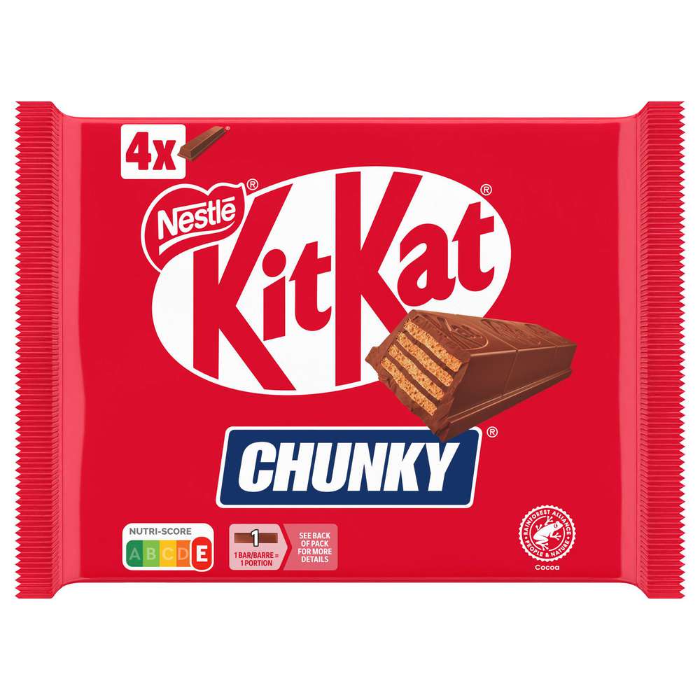 Produktabbildung Nestle Kit Kat Chunky Milk 