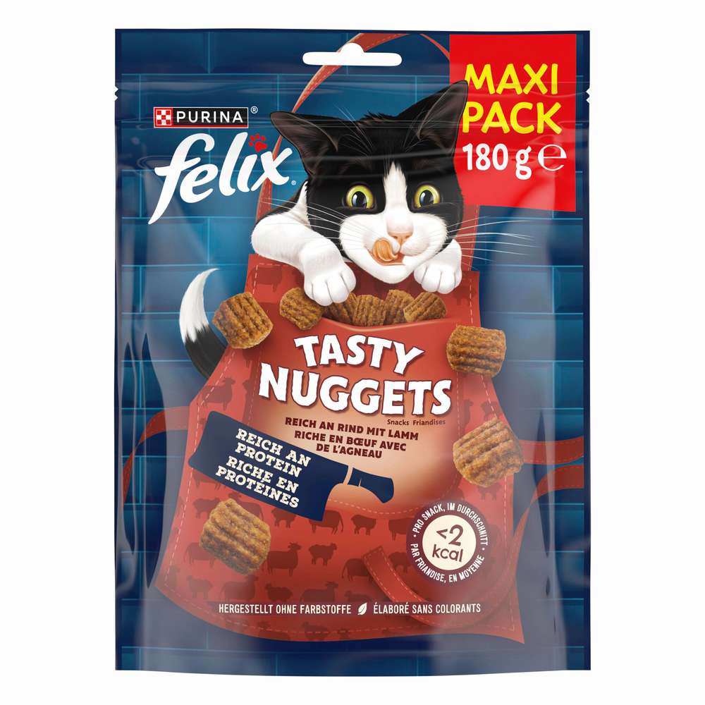 Produktabbildung Felix Katzen Tasty Nuggets Rind/Lamm