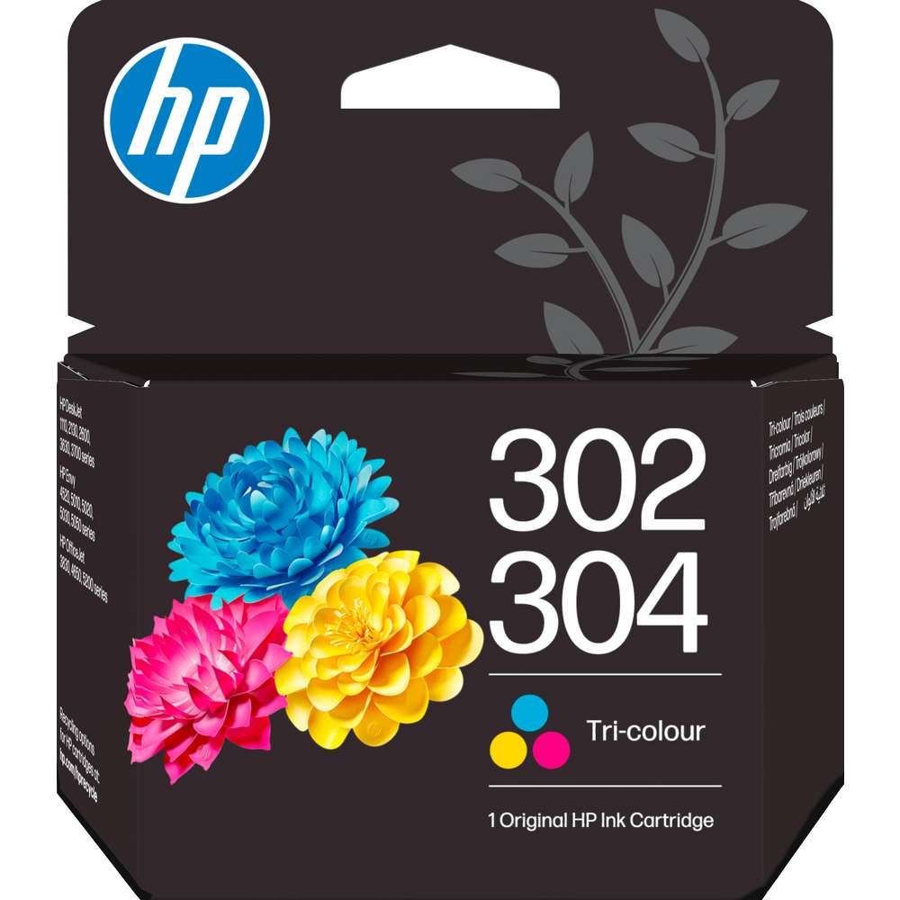 Produktabbildung HP Druckerpatrone farbig 302/304