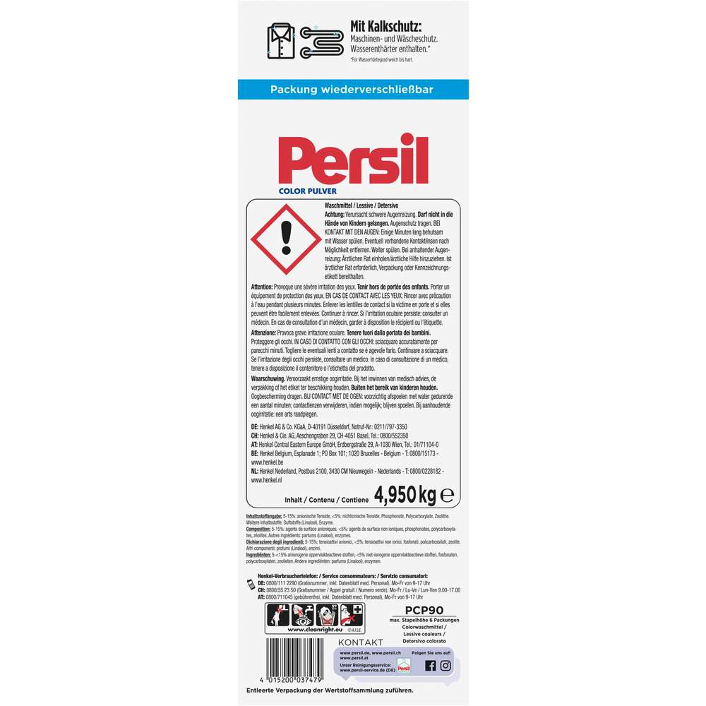 Produktabbildung Persil Color-Waschmittel, Pulver, Tiefenrein