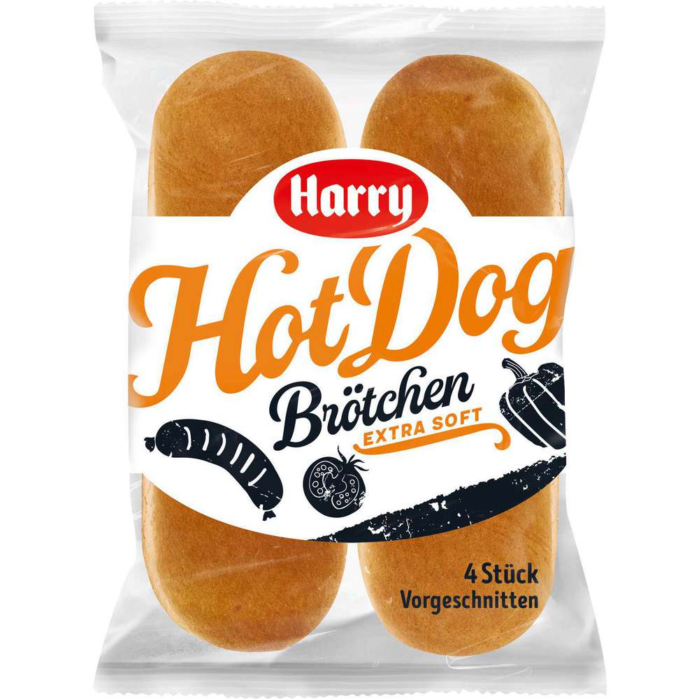 Produktabbildung Harry Hot Dog Brötchen