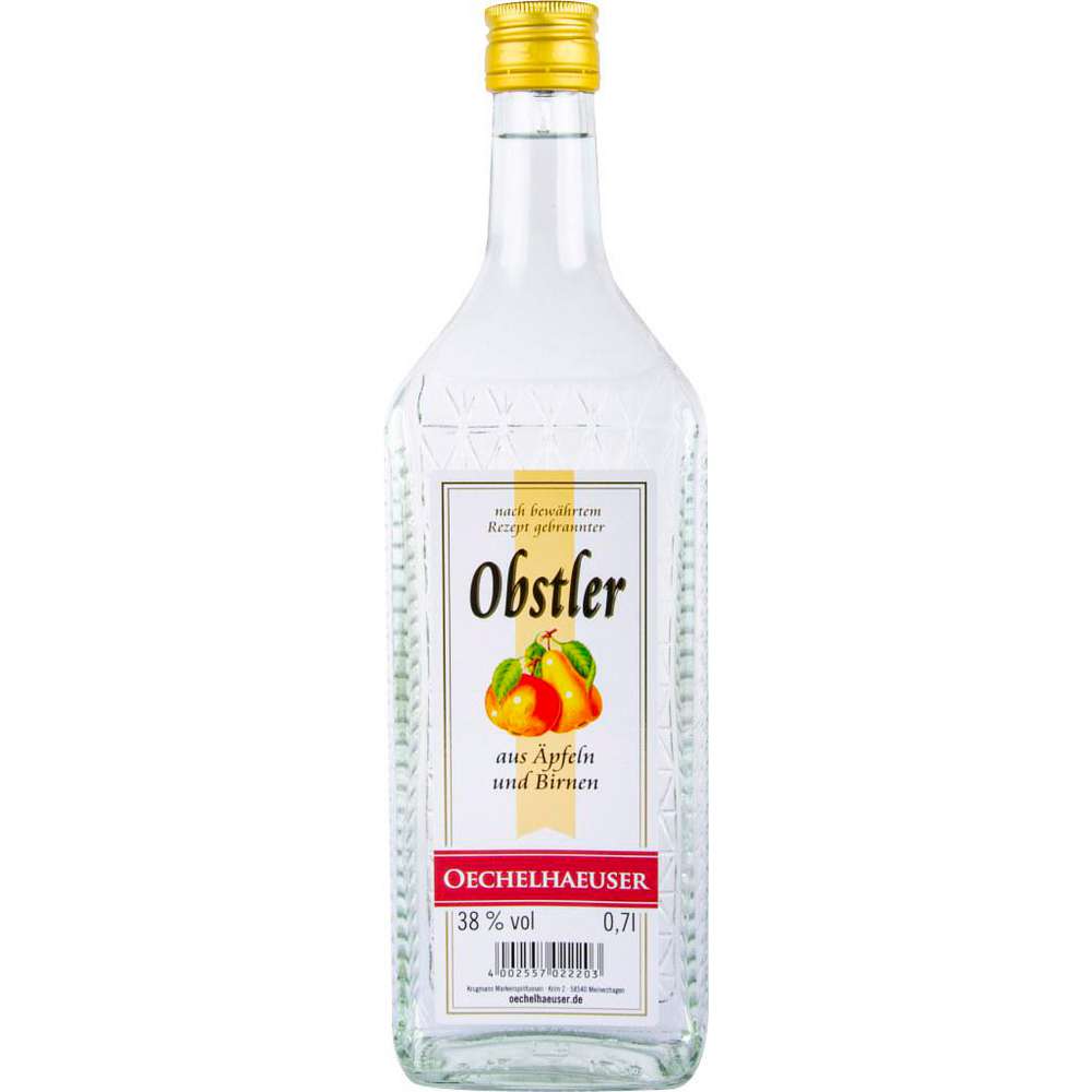 Produktabbildung Oechelhäuser Obstler aus Äpfeln & Birnen