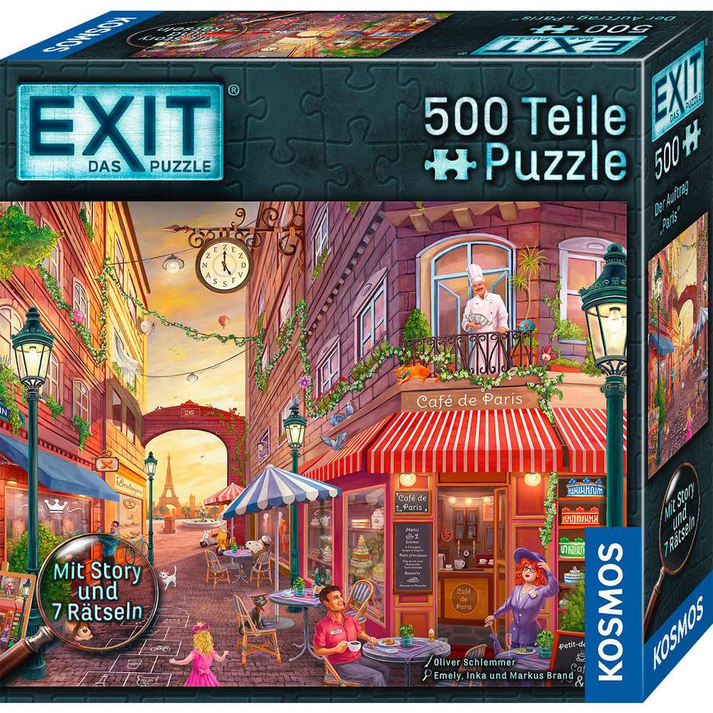 Produktabbildung Kosmos EXIT -  Puzzle Der Auftrag Paris