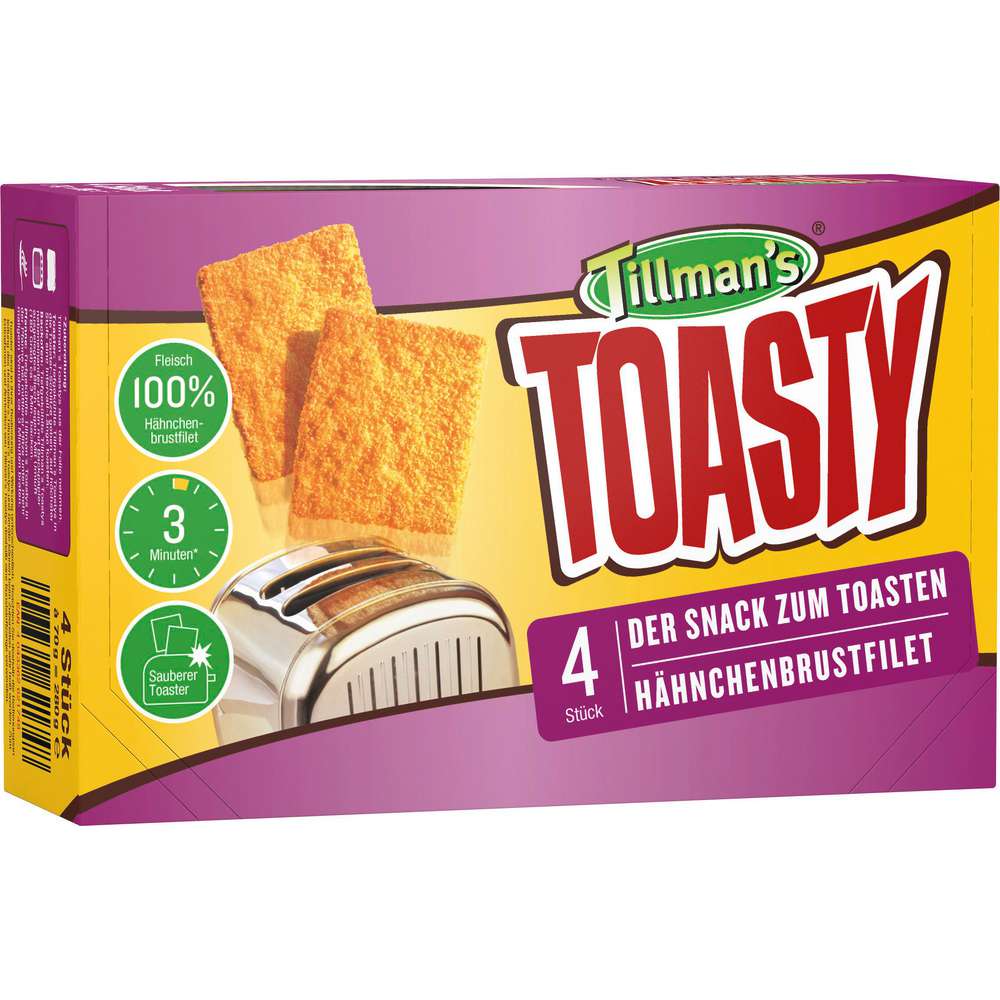 Produktabbildung Tillman's Toasty, Hähnchenbrustfilet, tiefgekühlt