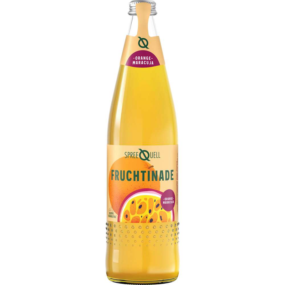 Produktabbildung Spreequell Fruchtinade Orange-Maracuja