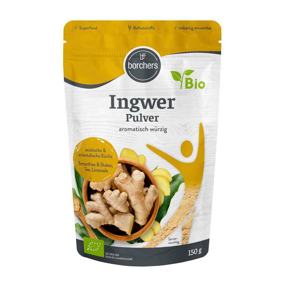 Produktabbildung borchers Bio Ingwer, Pulver