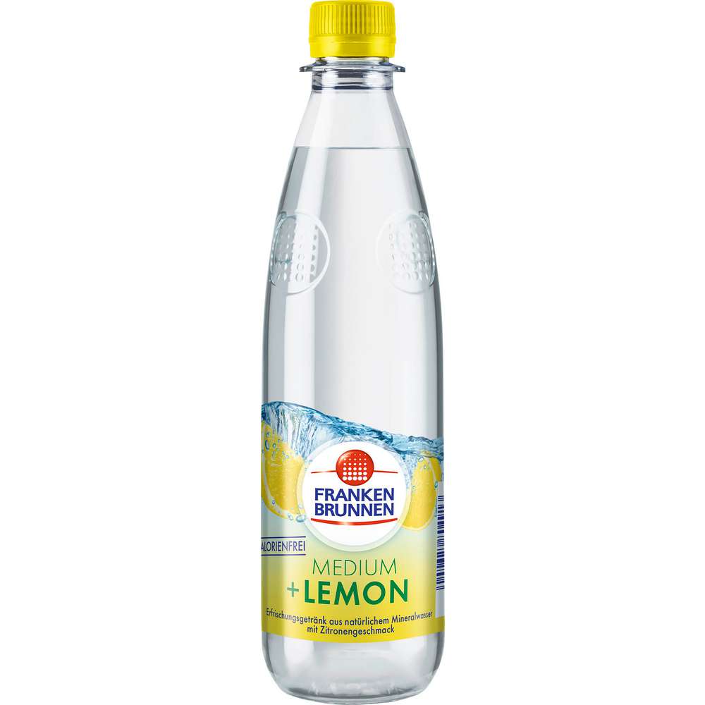 Produktabbildung Franken Brunnen Wasser mit Geschmack Zitrone