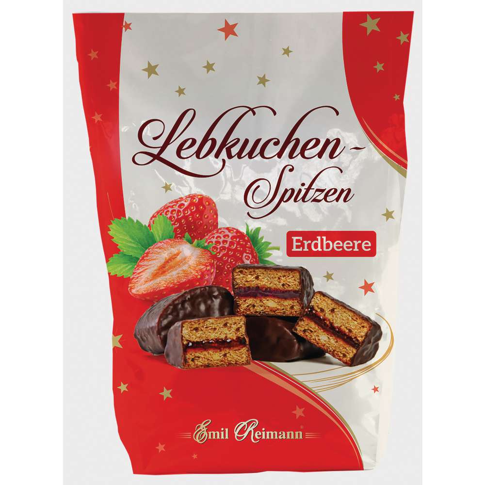 Produktabbildung Emil Reimann Lebkuchenspitzen Erdbeere 