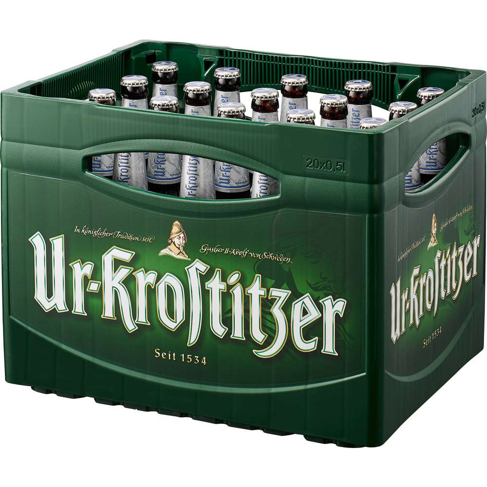 Produktabbildung Ur-Krostitzer Pilsner, alkoholfrei  (20x 0,500 Liter)