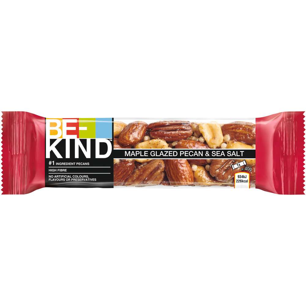 Produktabbildung Be-Kind Maple Pecan&Sea Salt Riegel