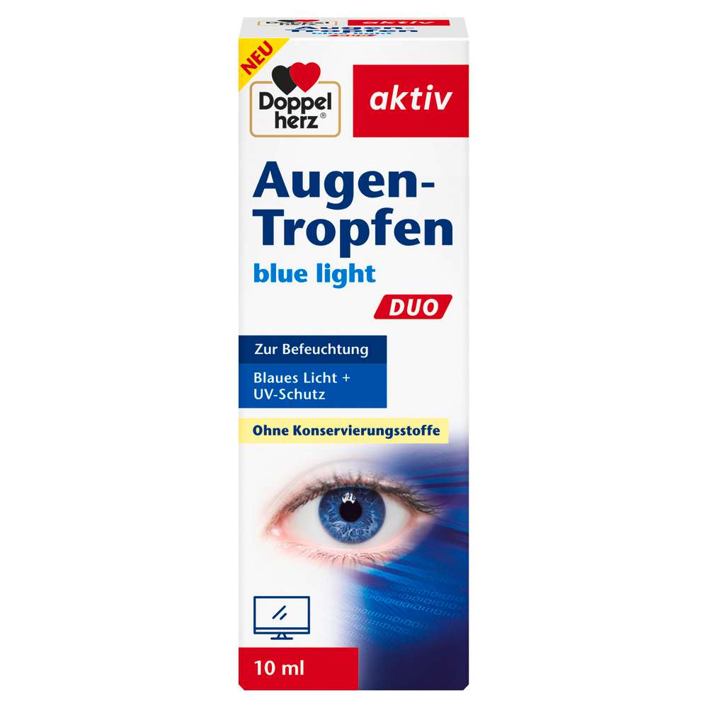 Produktabbildung Doppelherz Augentropfen blue light
