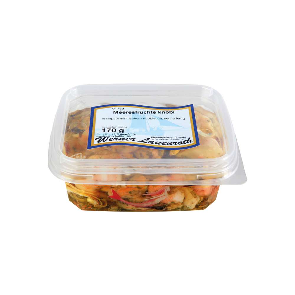 Produktabbildung Werner Lauenroth Meeresfrüchte, Knoblauch