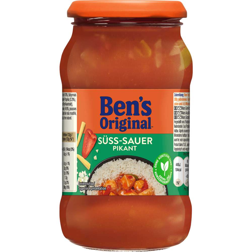 Produktabbildung BEN'S ORIGINAL Soße Süß-Sauer, pikant