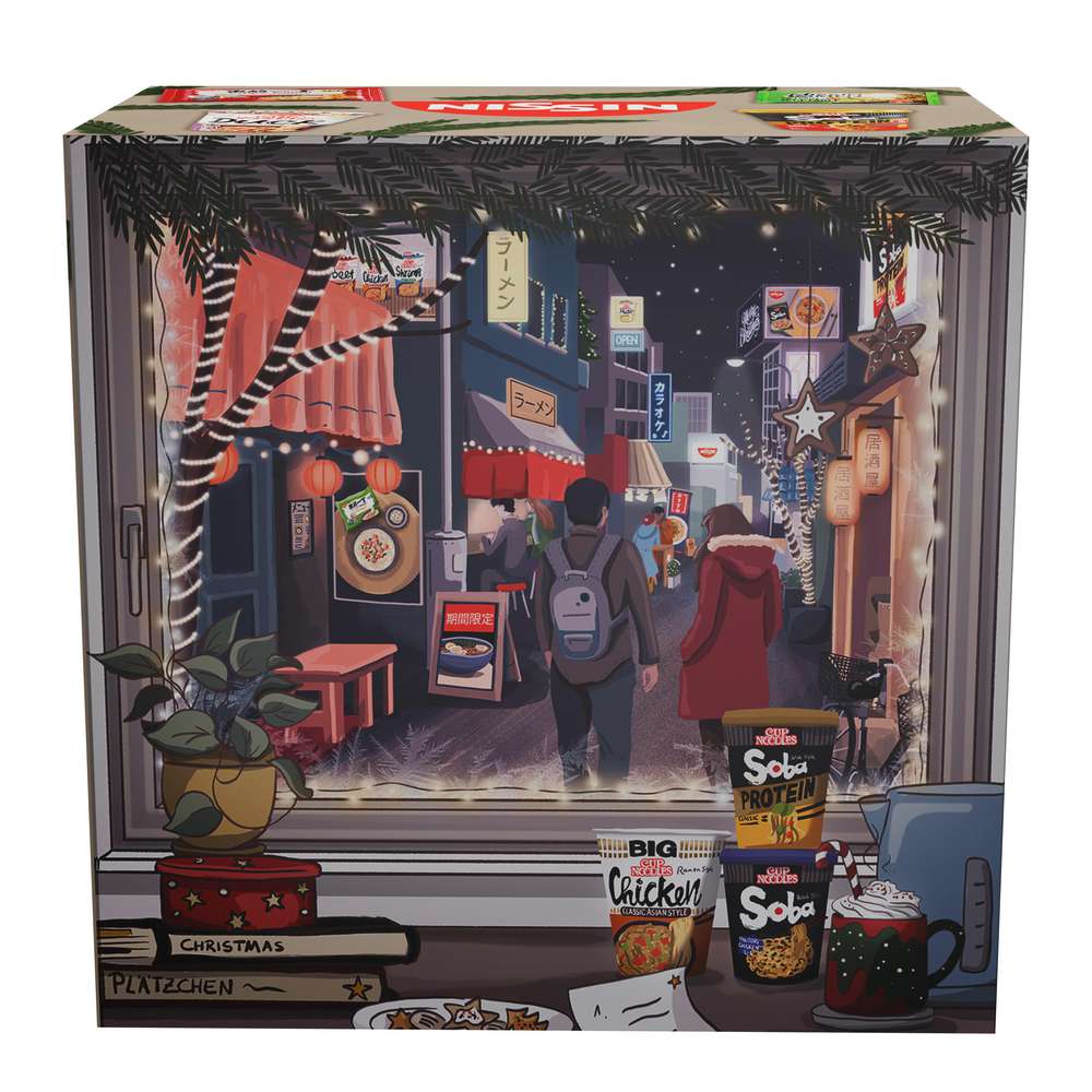 Produktabbildung Nissin Adventskalender Cup Noodles