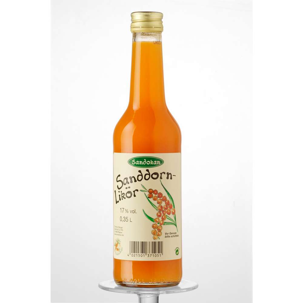 Produktabbildung Sandokan Sanddornlikör 17% 