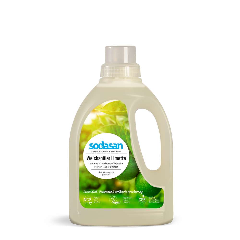 Produktabbildung sodasan Weichspüler, Limette