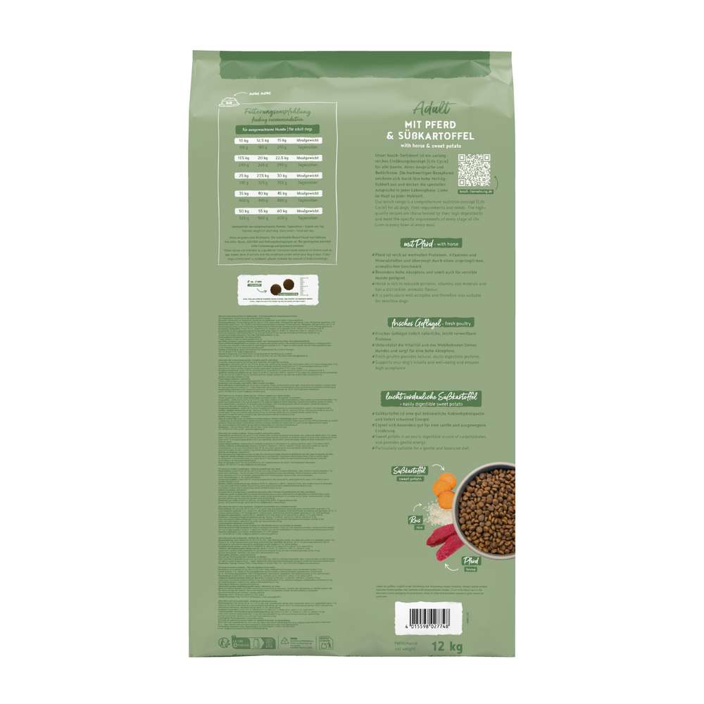 Produktabbildung Bosch Hunde-Trockenfutter, Pferd/Süßkartoffel