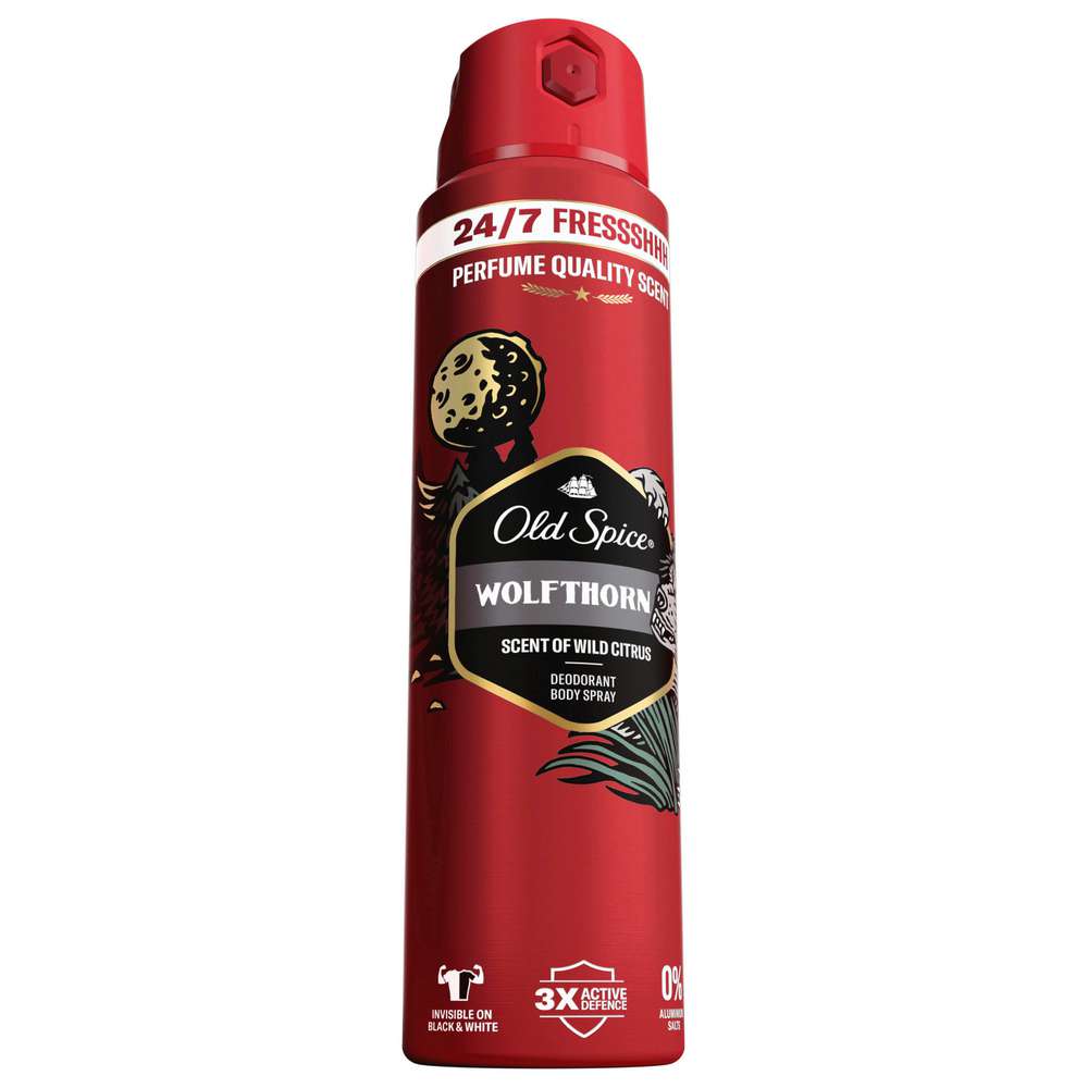 Produktabbildung Old Spice Deo Spray, Wolfthorn