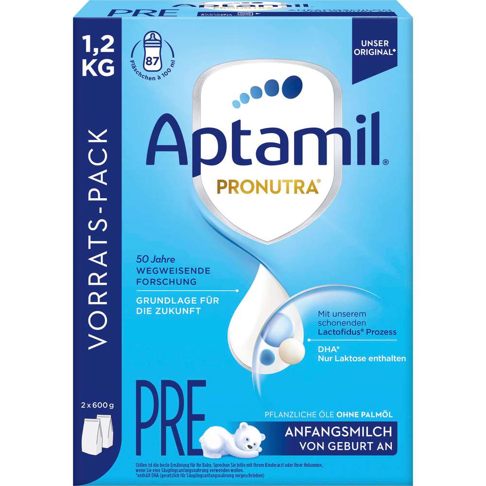 Produktabbildung Aptamil Pronatura Anfangsmilch Pre 