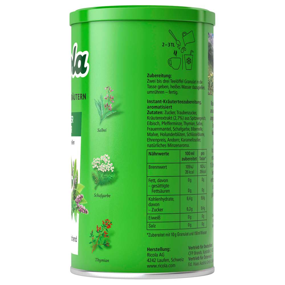 Produktabbildung Ricola Schweizer Kräutertee Original, Instant