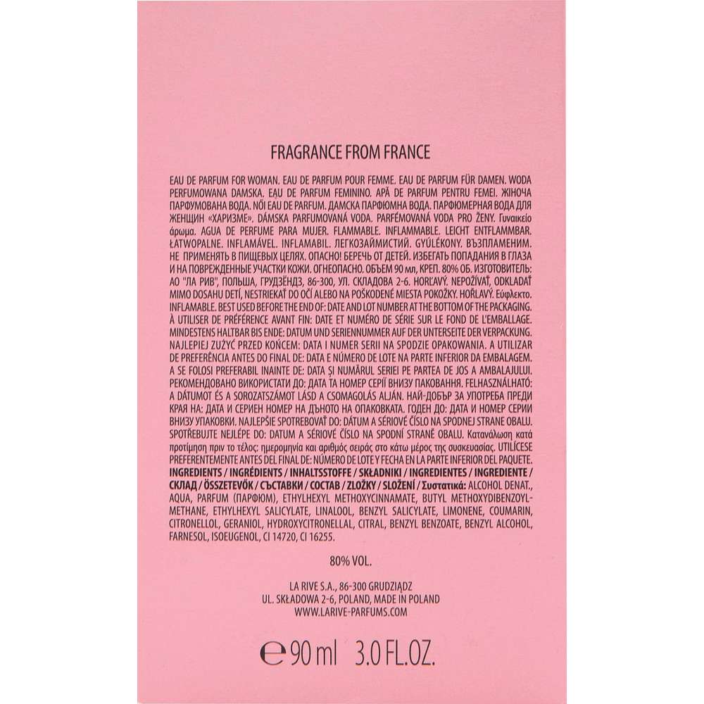 Produktabbildung La Rive Eau de Parfüm Charisme