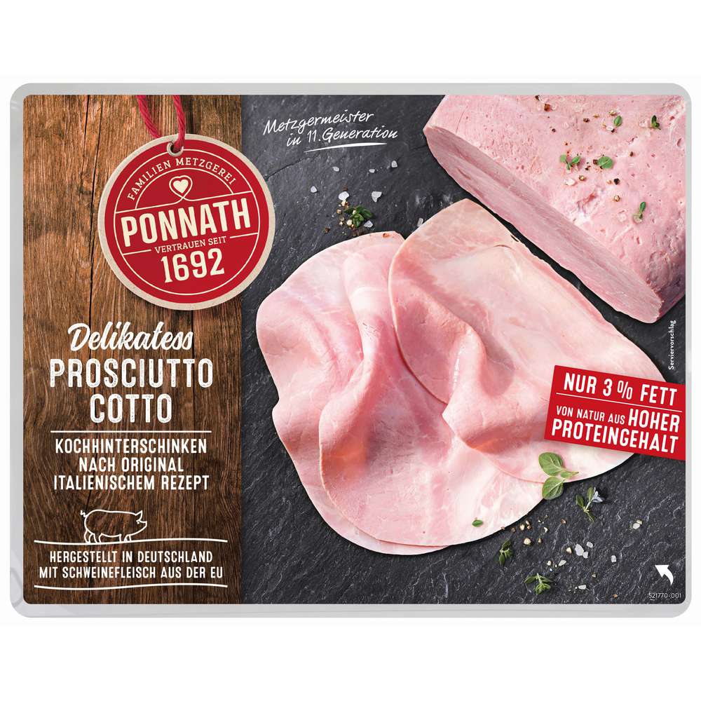 Produktabbildung Ponnath Prosciutto Cotto