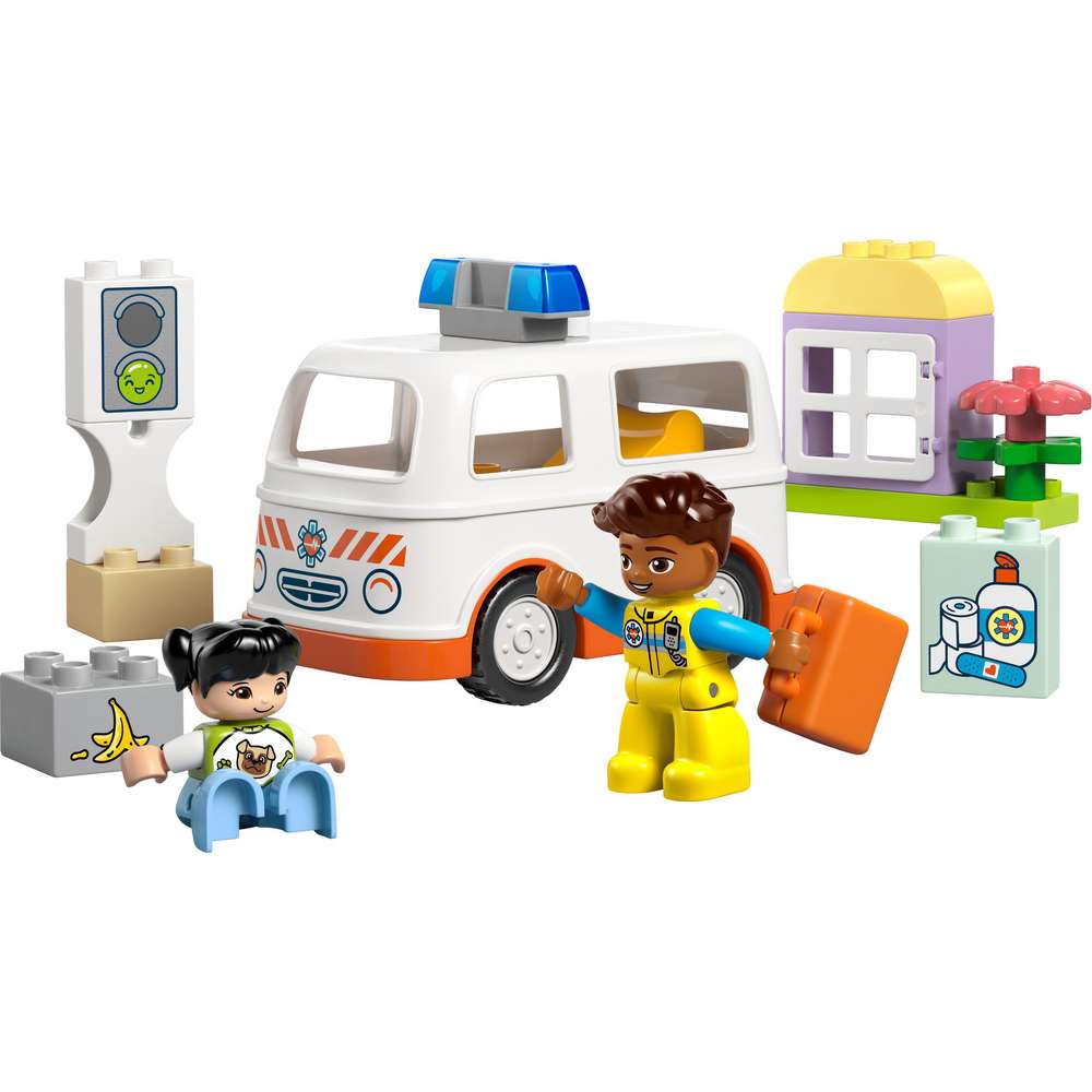 Produktabbildung Lego LEGO DUPLO Rettungswagen mit Fahrer 10447