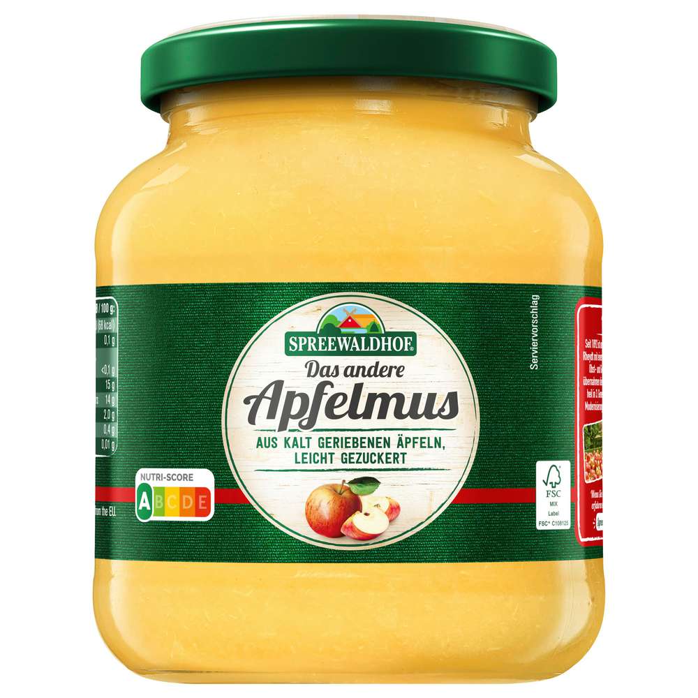 Produktabbildung Spreewaldhof Apfelmus