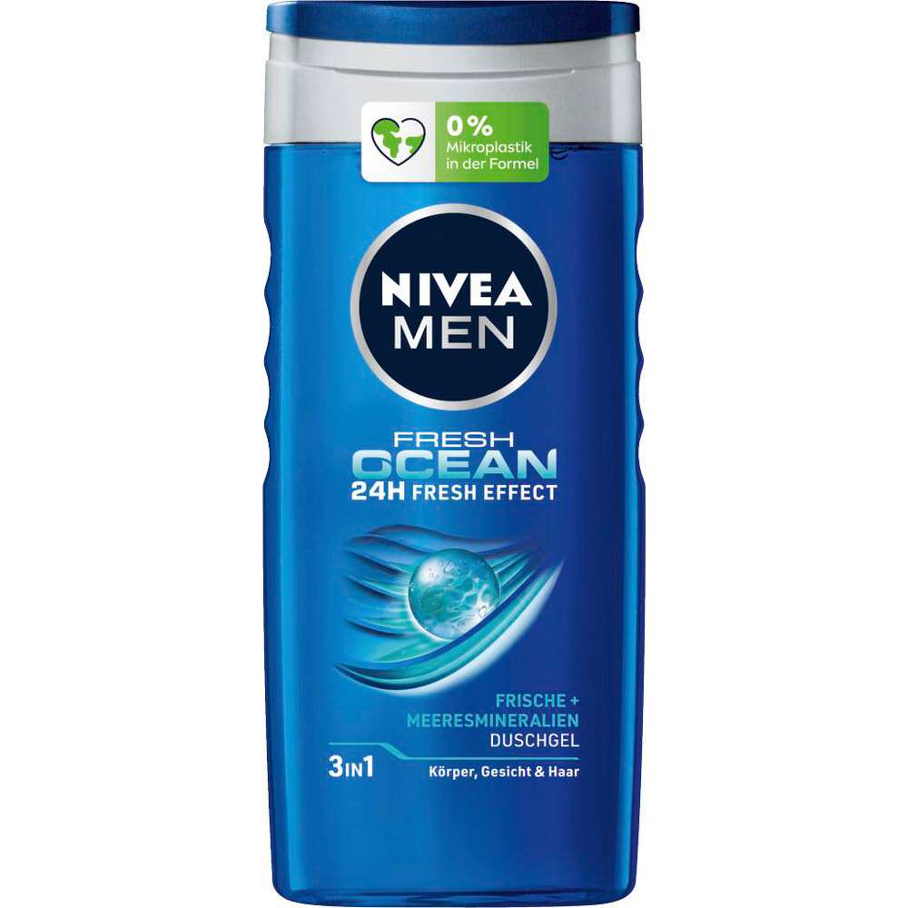 Produktabbildung Nivea 3 in 1 Duschgel, Fresh Ocean
