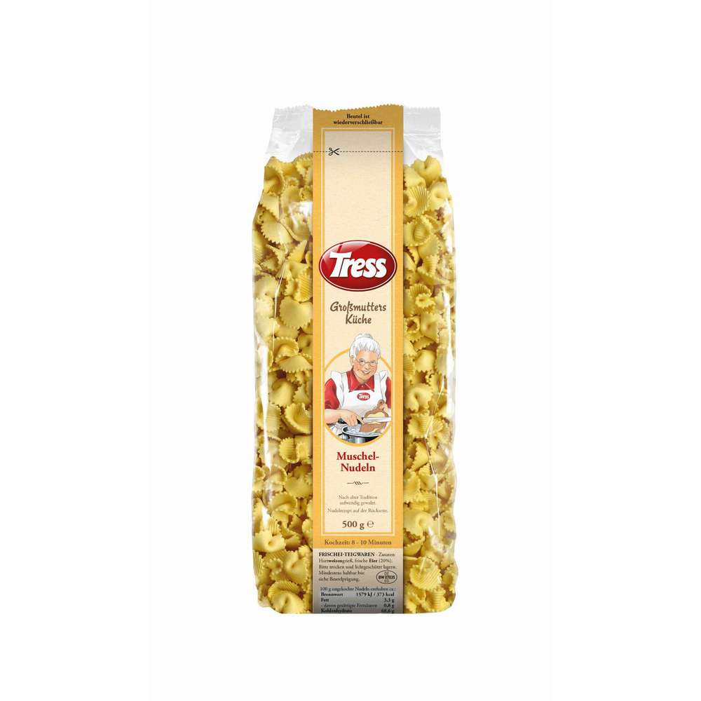 Produktabbildung Tress Muschel-Nudeln