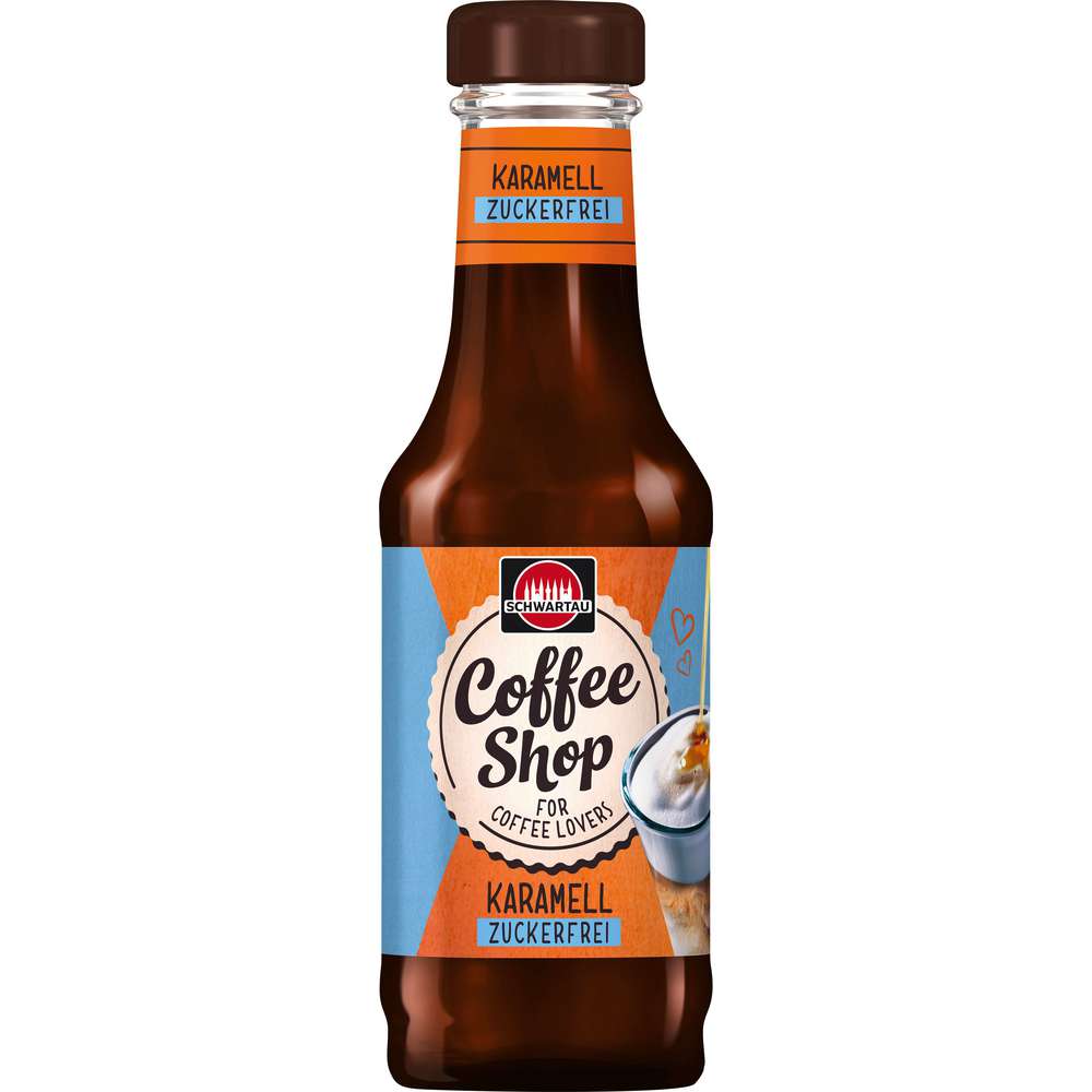 Produktabbildung Schwartau Coffee Shop Caramel Sirup, zuckerfrei