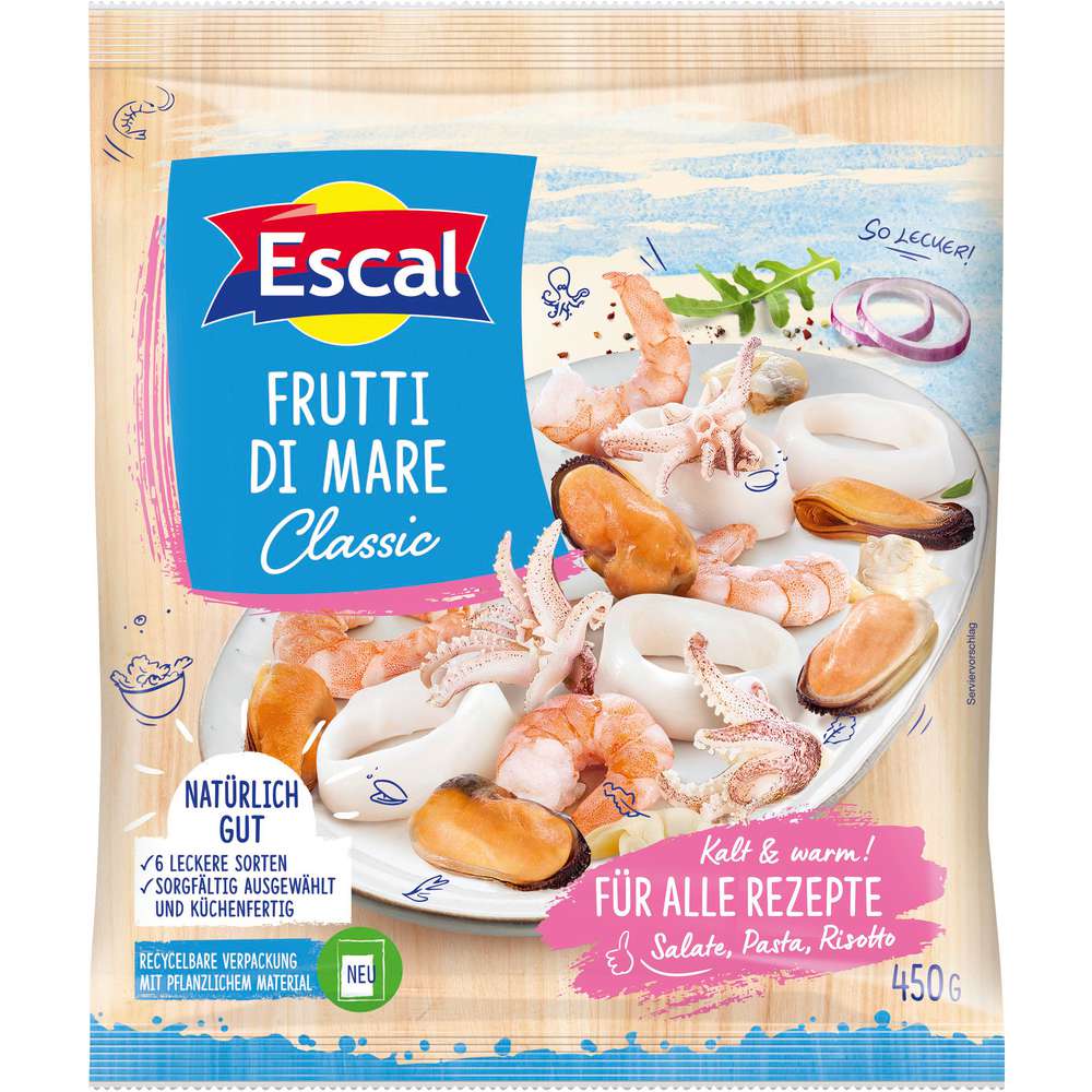 Produktabbildung Escal Frutti di Mare gekocht, tiefgekühlt