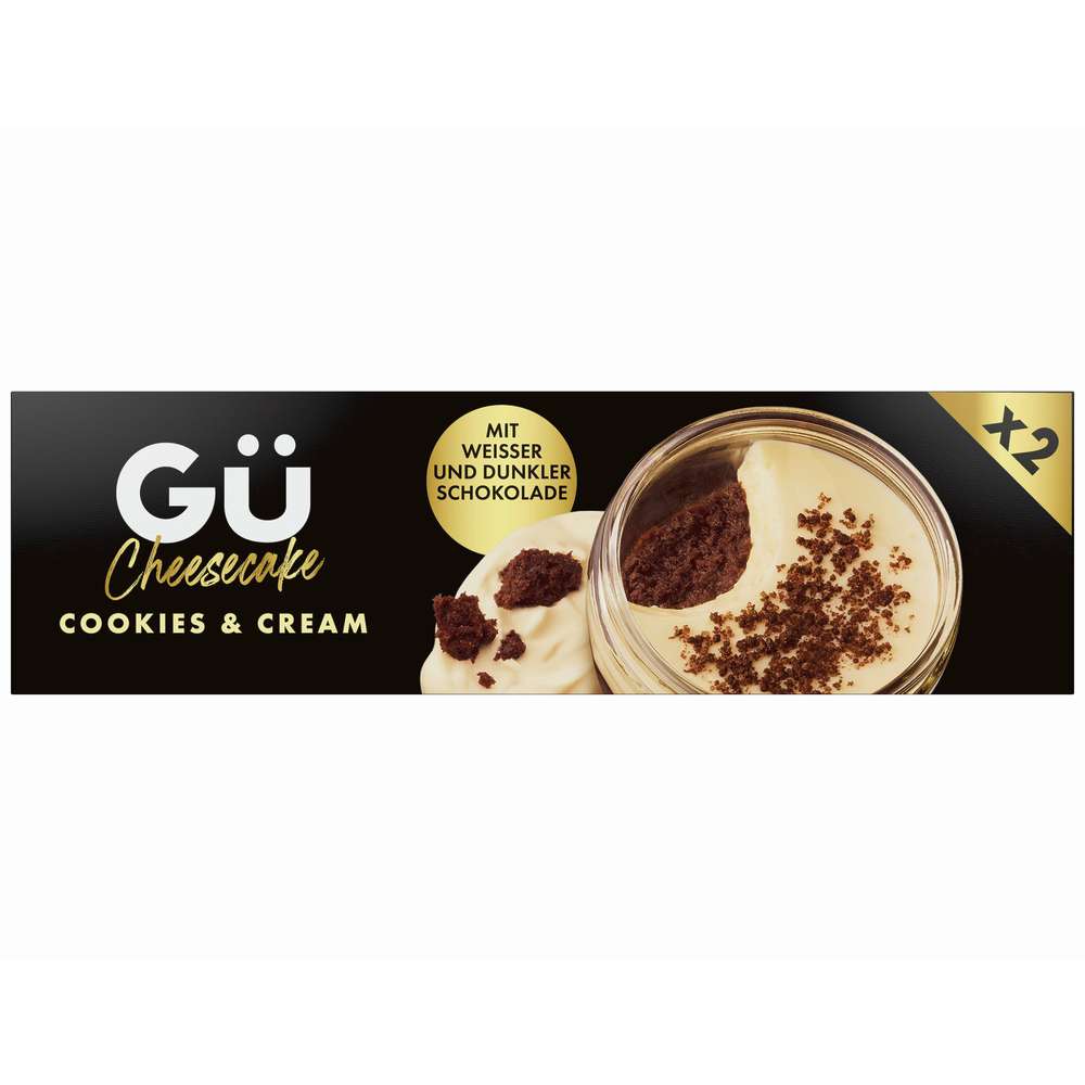 Produktabbildung GÜ Cheesecake Cookies & Cream