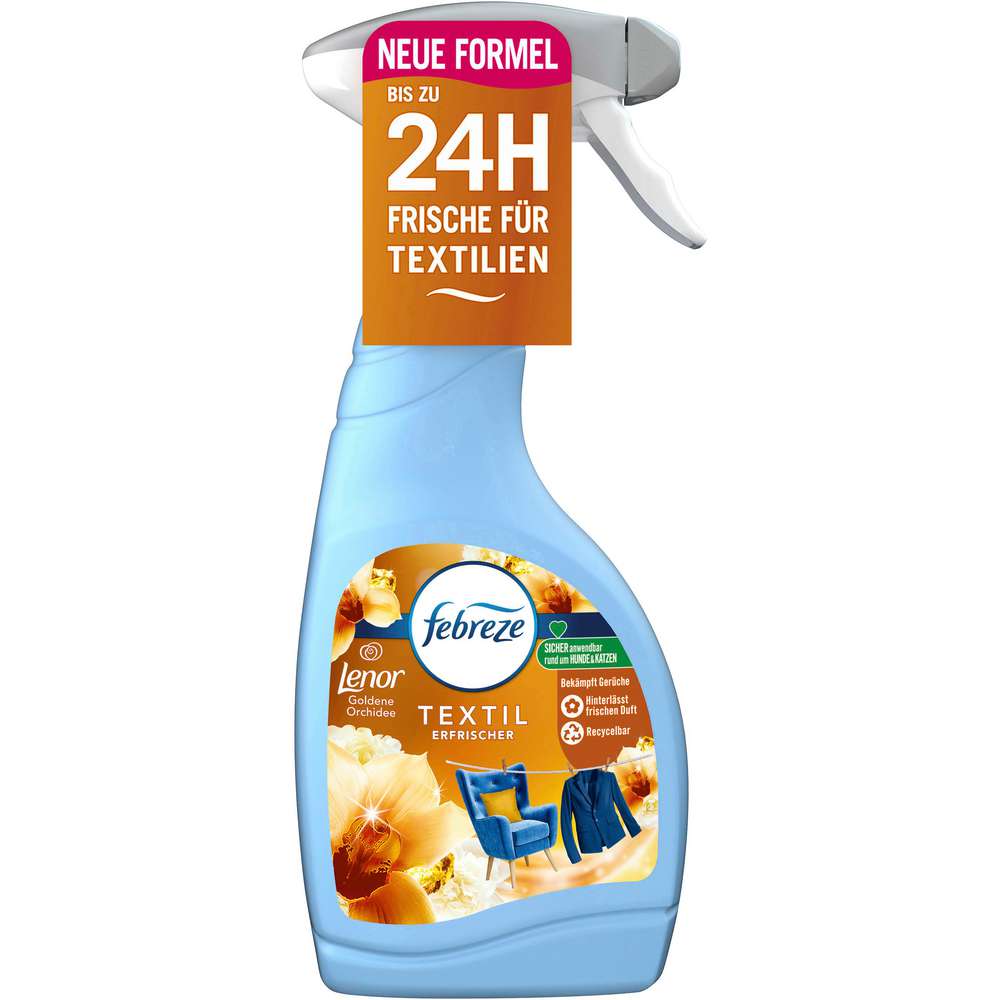 Produktabbildung Febreze Textilerfrischer Lenor, Goldene Orchidee