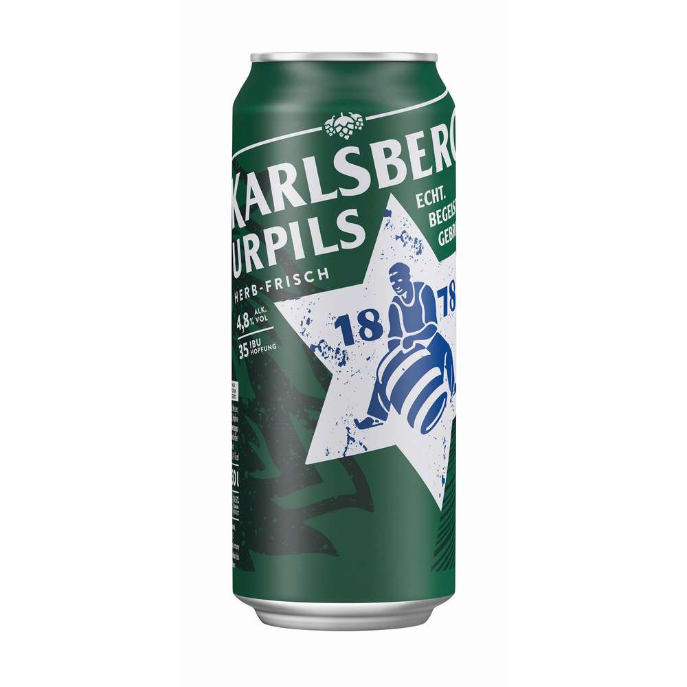 Produktabbildung Karlsberg Urpils, Dose 4,8%