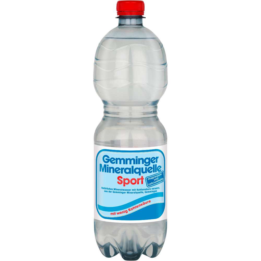 Produktabbildung Gemminger Sport Mineralwasser mit Kohlensäure