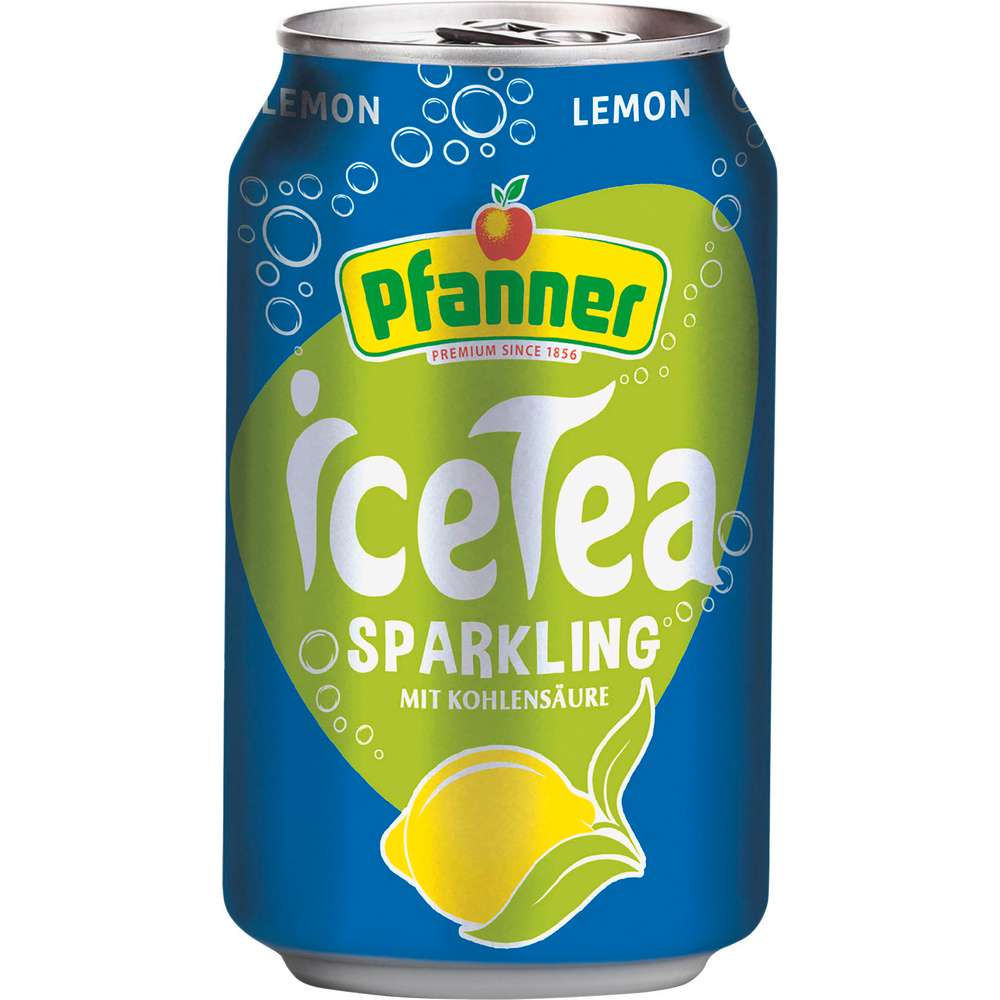 Produktabbildung Pfanner Eistee, Lemon Sparkling