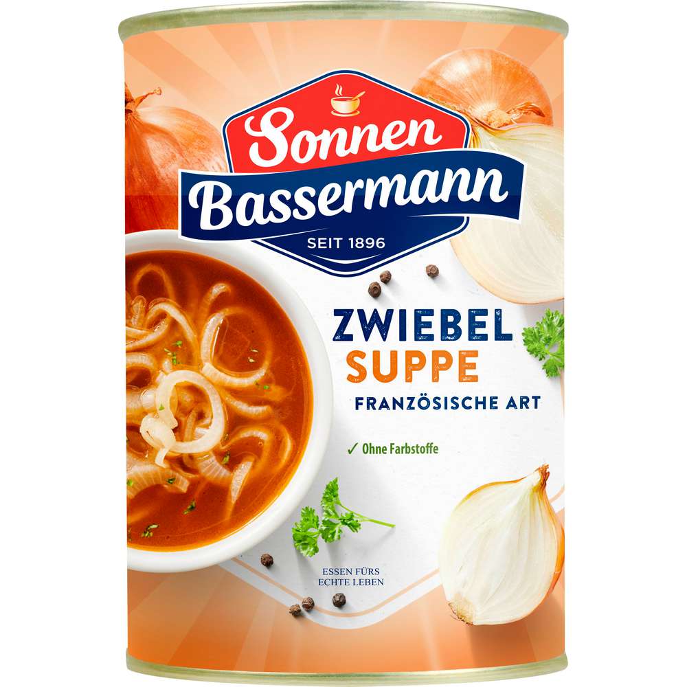Produktabbildung Sonnen Bassermann Zwiebelsuppe, französische Art