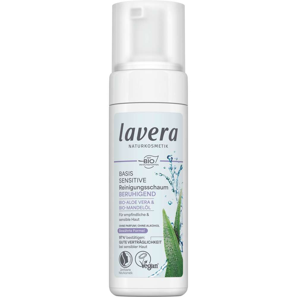 Produktabbildung lavera Reinigungsschaum, Basis Sensitiv