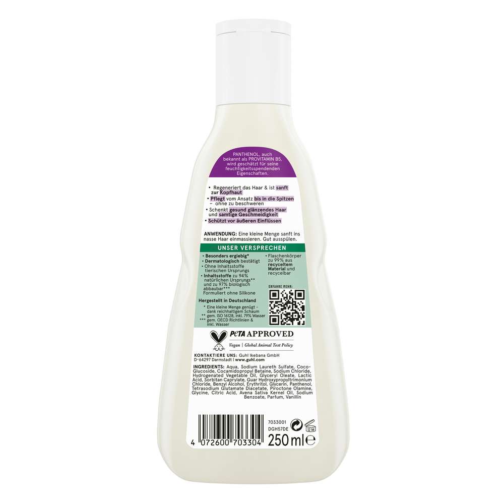 Produktabbildung Guhl Shampoo, Panthenol + Reparatur