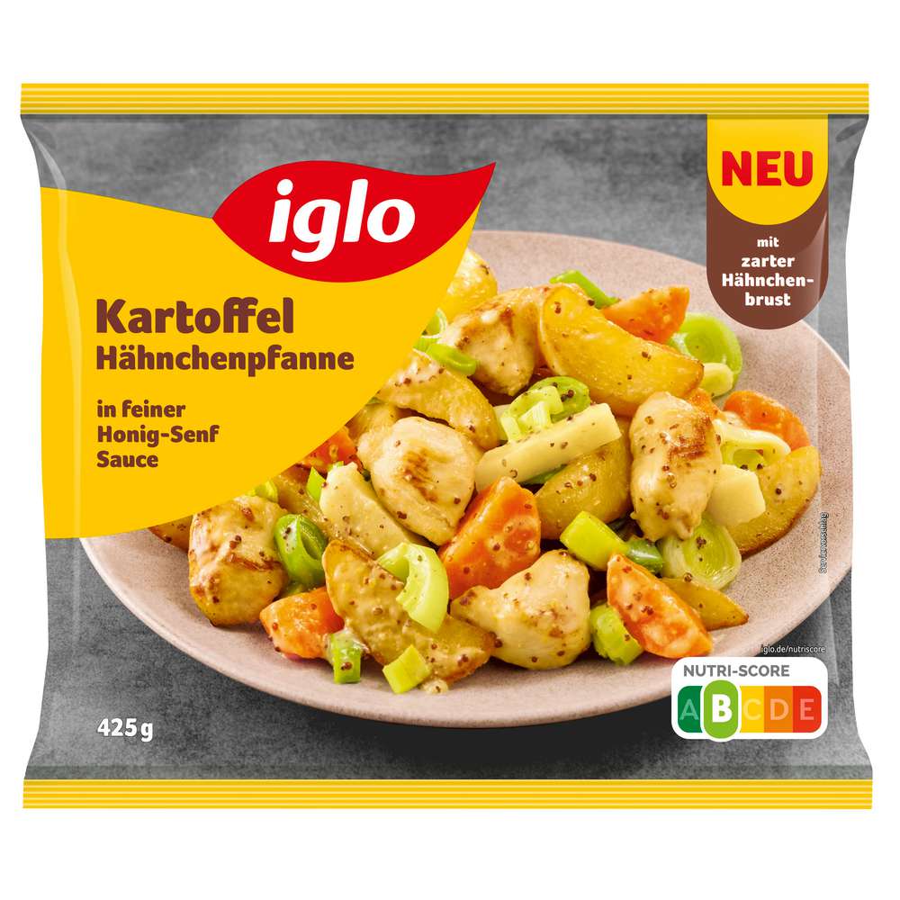Produktabbildung Iglo Kartoffel-Hähnchenpfanne