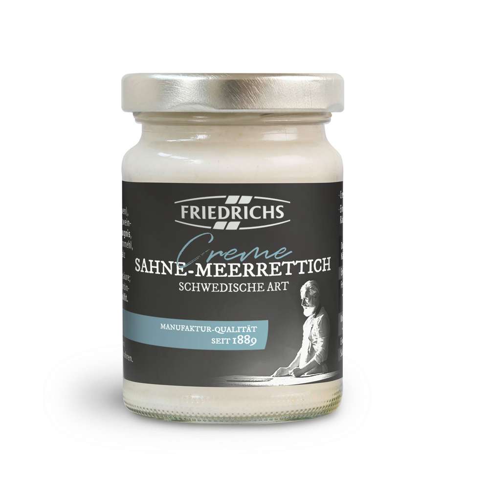 Produktabbildung Friedrichs Sahne-Meerrettich-Creme, Schwedische Art