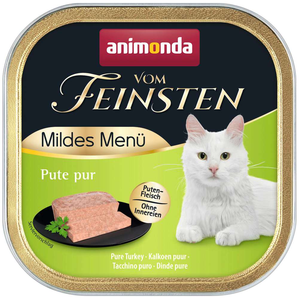 Produktabbildung animonda Katzen-Nassfutter vom Feinsten, Pute Pur