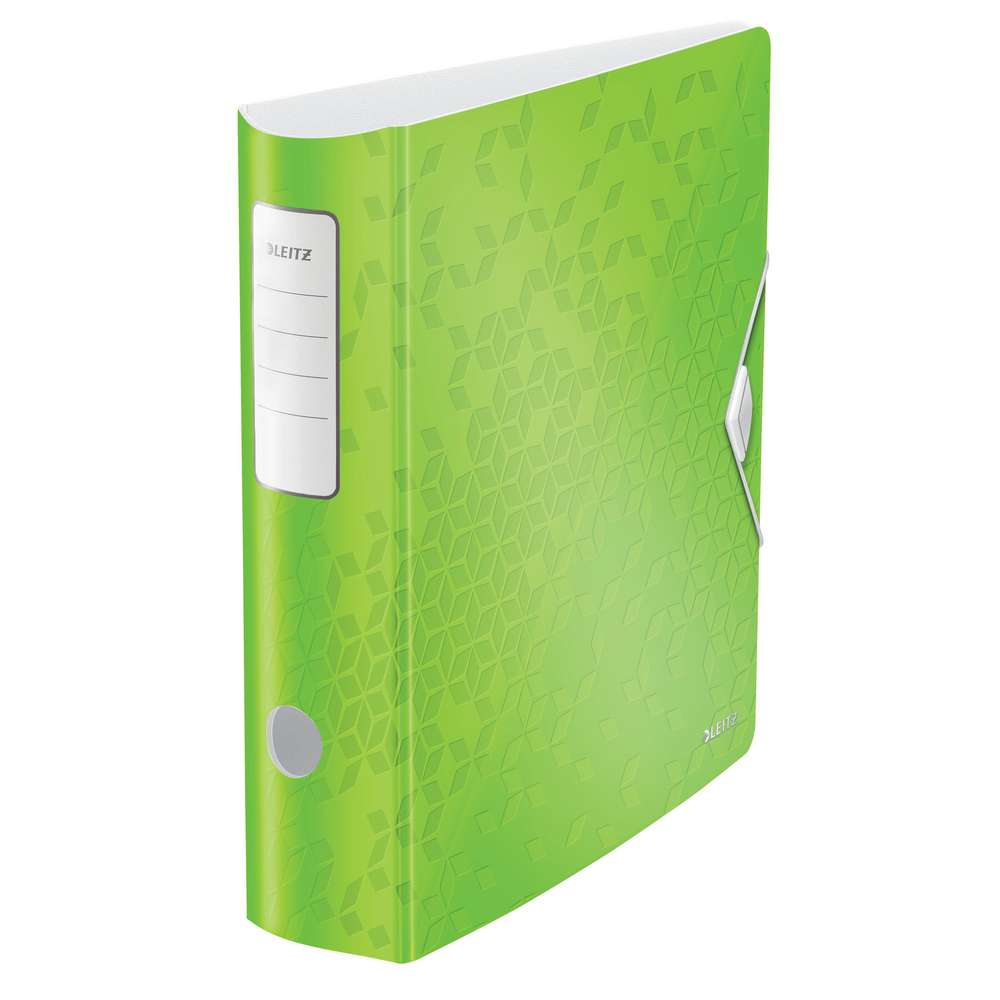Produktabbildung Leitz Ordner, grün, Kunststoff, 8,2 cm, DIN A4