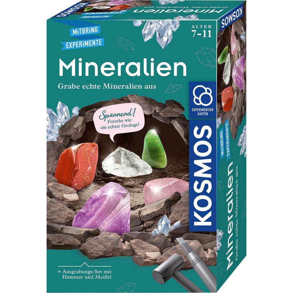 Produktabbildung Kosmos Ausgrabungs-Set, Mineralien