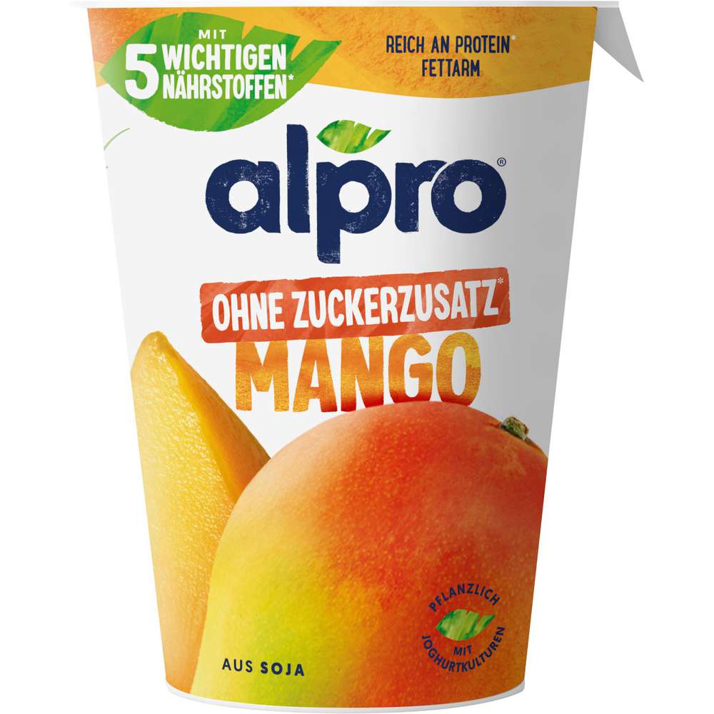 Produktabbildung Alpro Soja-Joghurtalternative, Mango