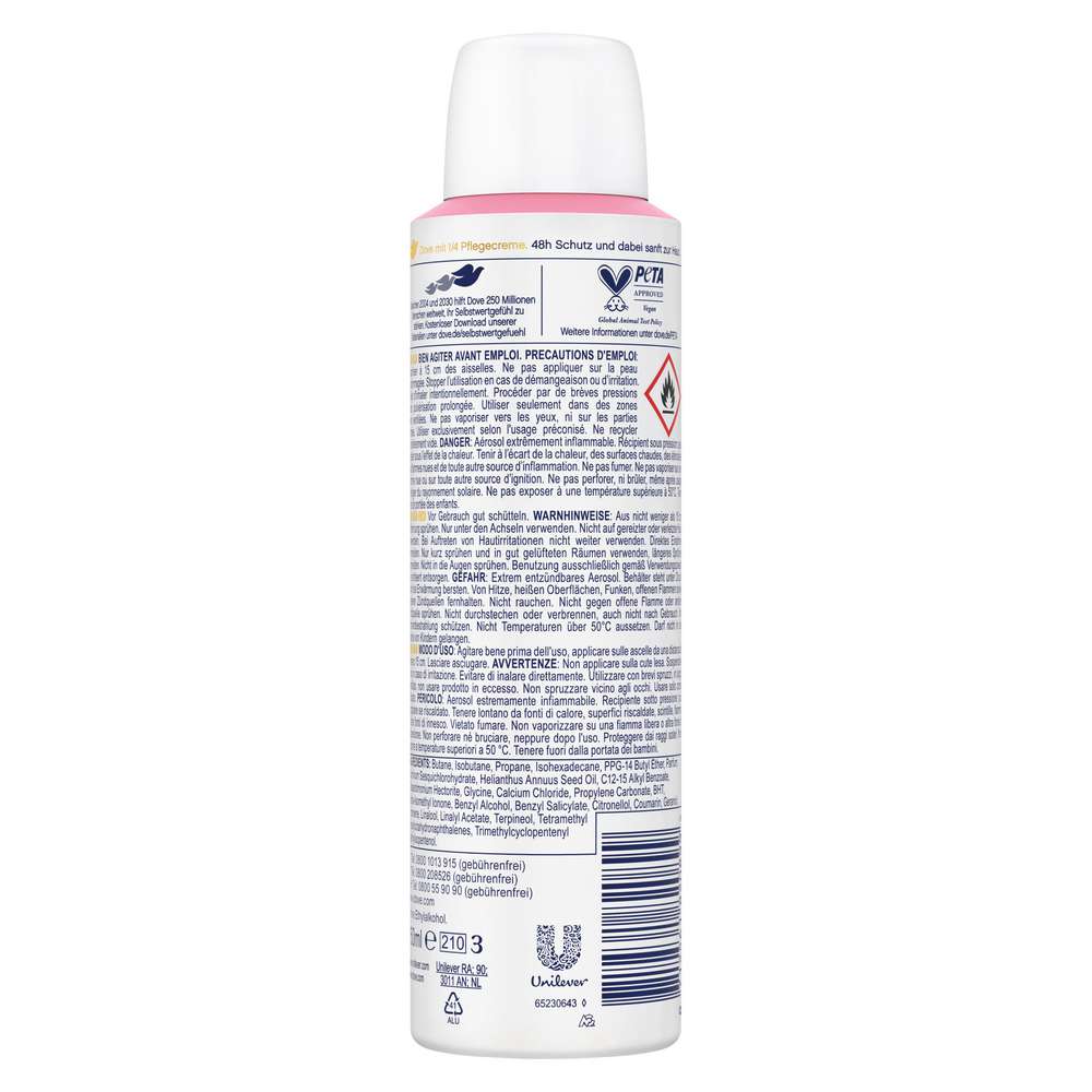 Produktabbildung Dove Deospray Soft Feel