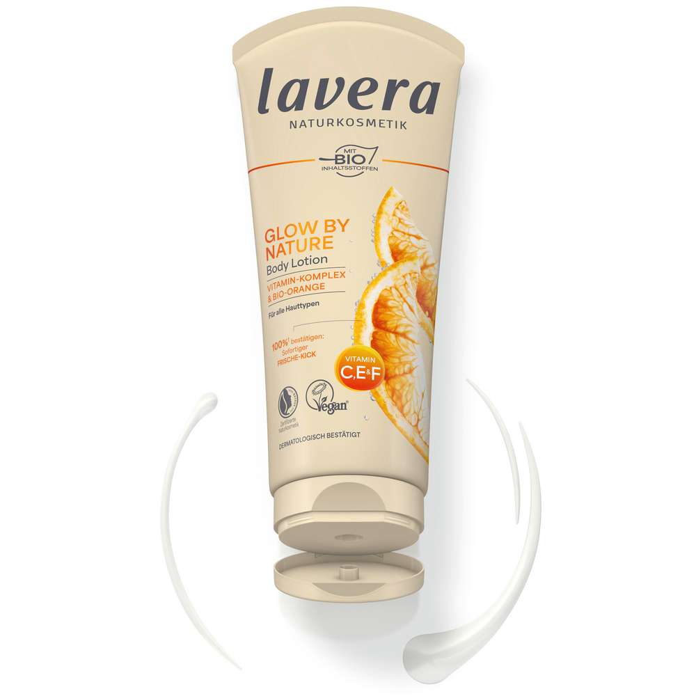 Produktabbildung lavera Bodylotion Glow By Nature, für alle Hauttypen