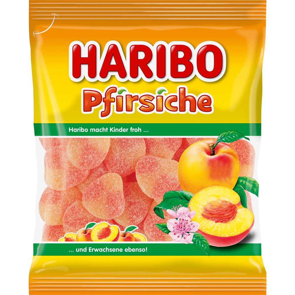 Produktabbildung Haribo Fruchtgummi Pfirsiche
