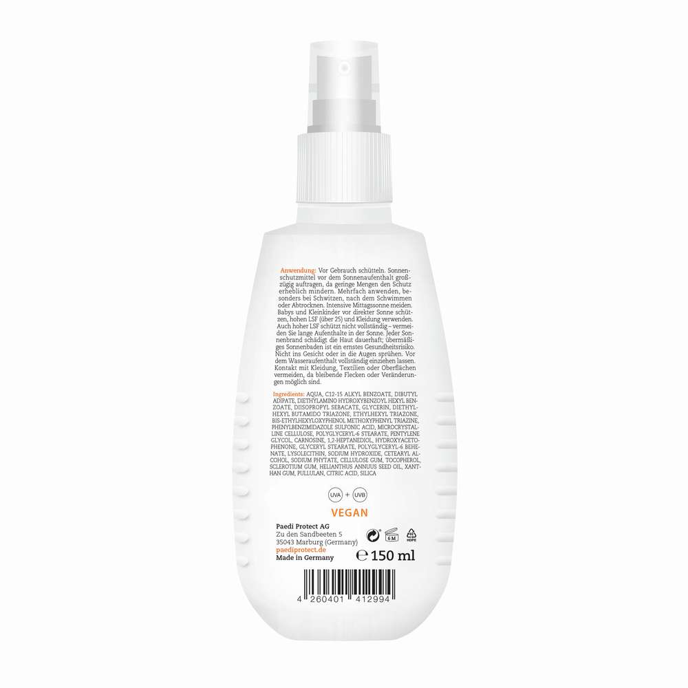 Produktabbildung Paedi Protect Sonnenspray, für Kinder, LSF50+